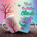 Estampas Mães Canecas Editáveis Mockups