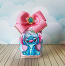 Kit Festa Luxo Stitch Rosa E Azul - Arquivo Digital