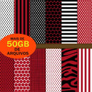Pacote + 100 Mil Kits Scrapbook Silhouette Arquivos Digital