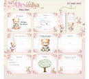 Arquivo Combo Encadernação Baby Ursinha Rosa