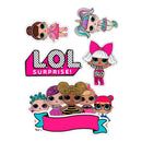 Topo Topper Decoração Bolo Aniversário Lol