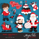 Natal Kit Digital Scrap Personalizado Digital Arquivo 85