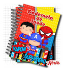 Arquivo Digital Capa De Caderneta De Vacina Super Heróis