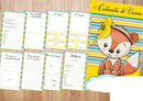 Arquivo Digital Capas De Caderneta Raposa Menina