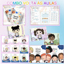 Combo Volta Às Aulas 2023 - Agendas Cadernos Escolar 21 Gb