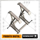 Projeto Elevador Mecanico Automotivo De Carro