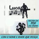 #398# Topo Tecladista - Arquivo Personalizado