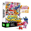 Kit Digital Super Wings Scrapbook Silhouette Arquivo Png