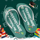Estampas Sublimação Chinelos Sandálias Dia Dos Professores