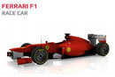 Ferrari F1 Race Car Paper Model Carro De Papel Modelismo