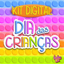 Kit Digital Dia Das Crianças (bônus +1500 Artes Grátis)