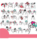 Kit Digital Flork Dia Dos Namorados Png Lt12