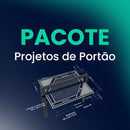 Pack De Projetos De Portões Basculantes E Corrediços - 2023