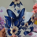 Arquivo Combo Caixa Envelope Florais