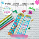 Arquivo Marca Página Multiplicação - Art Ideia