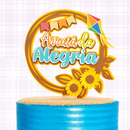 Arquivo Festa Junina Topo de Bolo Arraiá da Alegria 2 - Juh Mirtes