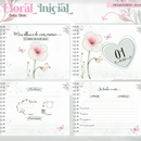 Arquivo Combo Encadernação Baby Jardim Floral Delicado Alfabeto
