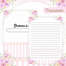 Arquivo Encadernação Baby Princesas Disney - Pamella