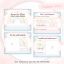 Arquivo Encadernação Baby Ursinho Pooh Aquarela - PAMELLA