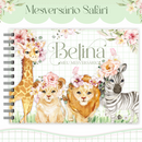 Arquivo encadernação baby Safari Menina