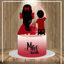 Arquivo dia das mães topo de bolo mãe de menino