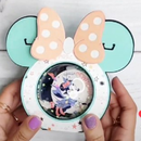 Arquivo Minnie Visor Bola Acrilica