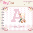 Arquivo Combo Encadernação Baby Ursinha Rosa