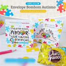 Arquivo Envelope Bombom autismo - Art ideia