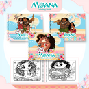 Arquivo livro de colorir Moana