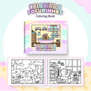 Arquivo Livros de Colorir Pack Colorindo Fofurinhas - Pamella