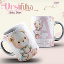 Arquivo Combo Encadernação Baby Ursinha Rosa