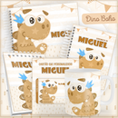 Arquivo Encadernação Baby Dino Boho