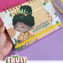 Arquivo Fruit Girls Encadernação Especial + Vídeo Aula - TITA