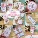 Arquivo de corte ursinha rosa