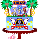 Arquivo de corte topo de bolo sonic