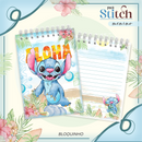 Arquivo Kit Encadernação Stitch Aquarela