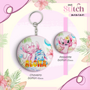 Arquivo Kit Encadernação Stitch e Angel