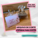Arquivo Capinha para Doces Arte Não Inclusa - Dicas de Papelaria