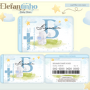 Arquivo Combo Encadernação Baby Elefantinho Azul