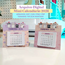 Arquivo Mini Calendário 2026 Gatinhos