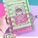 Arquivo Fruit Girls Encadernação Especial + Vídeo Aula - TITA