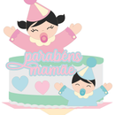 Arquivo dia das mães topo de bolo parabéns mamãe