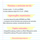 Arquivo Card Lápis Fofinnhos - Desenhitos da Jana