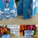 Arquivo Mochila e Tampa Marmita Stitch
