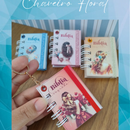 Arquivo Chaveiro Mini Bíblia Floral - Perfeita Arte