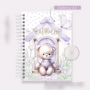 Arquivo Encadernação Baby Combo Ursinha Lilás -  CRIATIVA AFETIVA