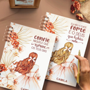 ARQUIVO CADERNOS COLEÇÃO FLORAL BOHO MIOLO PAUTADO VERSÍCULOS – BICHO PAPEL