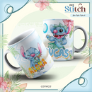 Arquivo Kit Encadernação Stitch Aquarela