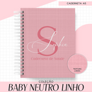 Arquivo Combo Encadernação Baby Linho Neutro - 20 cores
