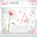 Arquivo Combo Encadernação Baby Jardim Floral Delicado Alfabeto